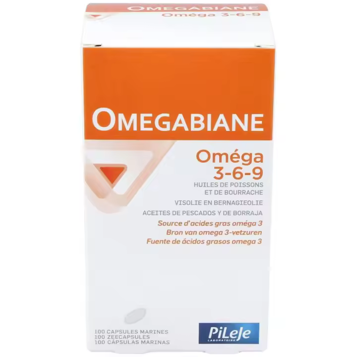 Pileje Omegabiane Omega 3/6/9 Caps 100Caps - 1