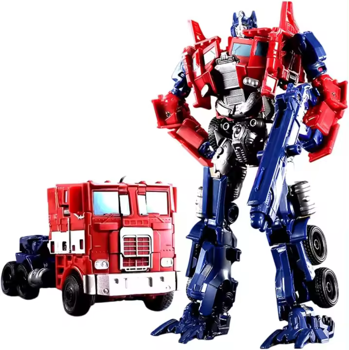 Figuras de acción transformables, juguetes de Optimus Prime, coche de juguete Optimus Prim-e, modelos de juguetes de personajes de anime, para niños, adultos y fanáticos del anime. - 1