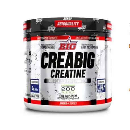 BIG Creabig (250 Gr) - Suplemento Deportivo de Creatina Monohidrato - 1