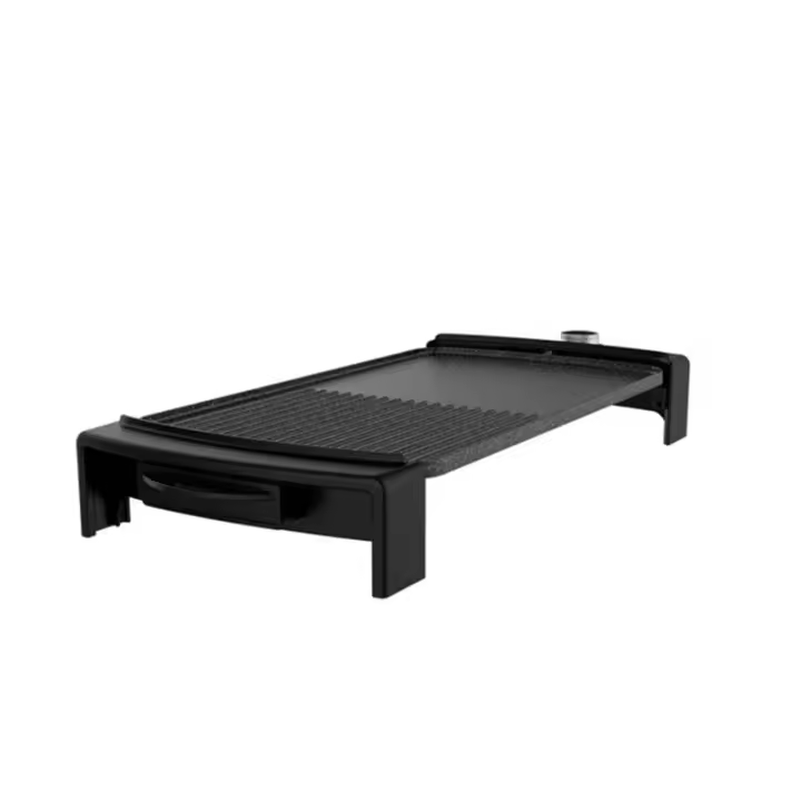 Plancha de asar eléctrica Cecotec Tasty&Grill 2500 RockWater MixGrill 2150W negro - 1