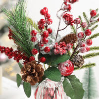 Adorno De Navidad 30CM Árbol De Navidad Ornamento De Nieve Pino Para Decoración Del Hogar Regalos De Año Nuevo Accesorio De Guirnalda - details 4
