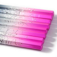 Pincel De Arte Para Uñas Gradient Color Dibujo Y Pintura De Plumas Para Diseño De Tiras De Uñas DIY Manicura Rosa Con Negro - details 4