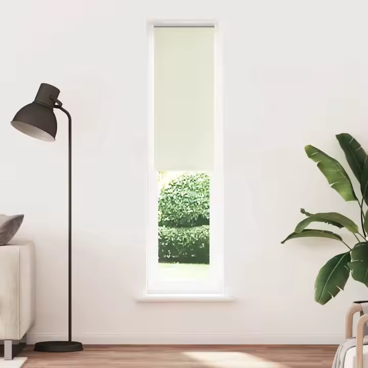 Estor Enrollable Opaco Blanco Roto 40x230cm Tela Ancho 35,7cm - 1