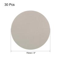 Kit De Papel De Herramientas Abrazaderas 30PCS 3 Pulgadas Para Pulir Y Mezclar Silicona Carburo 800-3000 Grados Para Automóviles - details 0