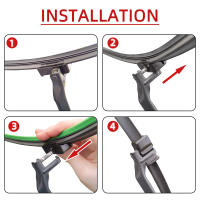 LimpiaParabrisas De Coche Para Mazda 3 BK Hatchback 2003-2009 Pinceles De Limpieza Del Parabrisas Delantero Y Trasero Accesorios Automotrices - details 3