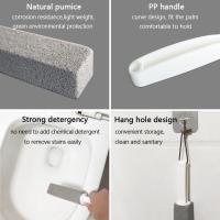 2 Pack Esponja De Pumice Para Limpieza Del Inodoro Elimina Manchas De Agua Dura Calcio Y Rusticidad Adecuado Para Limpieza De Tazón De Inodoro Azulejos Y Lavabo - details 1