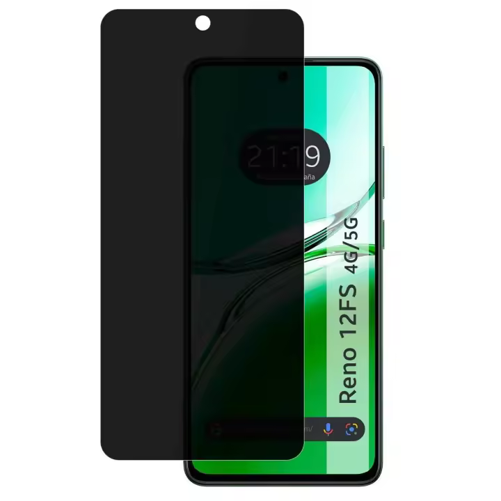 Tumundosmartphone Protector Pantalla Hidrogel Privacidad Antiespías para Oppo Reno 12FS 4G / 12 FS 5G - 1