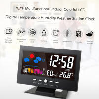 Estación Meteorológica Digital Medidor De Temperatura Humedad Con Reloj Termómetro Higrómetro Calendario Y Nivel De Comfort - details 0