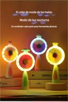 Estilo dopamina con mini luz de relleno de dopamina, ventilador de mano pequeño, regalo empresarial, primera opción, artefacto de verano - details 0