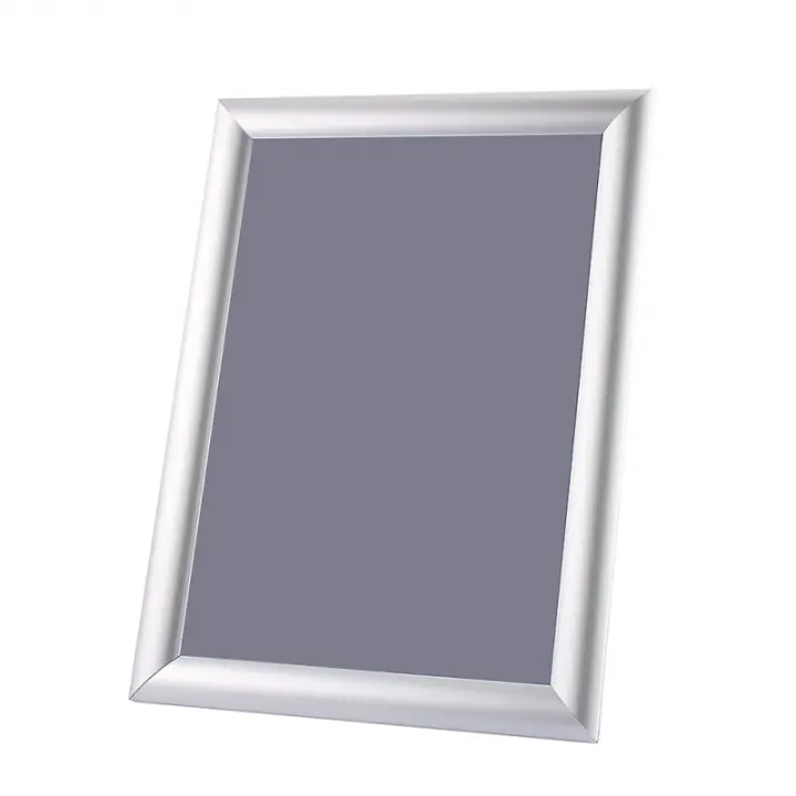 Marco De Fotos De Aluminio Con Clip Expositor De Pósteres Y Notas Para Pared Tablero De Anuncios Y Signos - 1