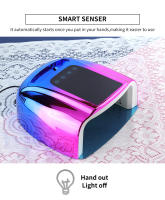 Lámpara De Secado De Uñas UV Recargable 42LEDs Profesional Sin Cable Para Polvo De Uñas Gel Manicura Secado De Todas Las Uñas - details 4