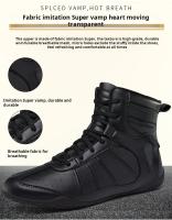 Zapatos De Lucha Profesional Para Hombres Y Mujeres Antideslizantes Y Transpirables Con Suela De Goma Resistente Al Desgaste Para Gimnasio Y Entrenamiento De Boxeo - details 3