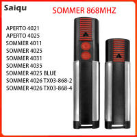 Control Remoto De Puerta De Garaje SOMMER 868MHZ Compatible Con Modelos 4020 4021 4025 4011 4031 4026 TX03-868-2 TX03-868-4 Transmisor De Comando - details 0