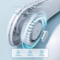 Ventilador De Cuello Colgante Sin Hojas, Mini Ventilador Portátil Usb, Súper Fuerte Viento, Silencioso Viento Natural, Recargable - details 1