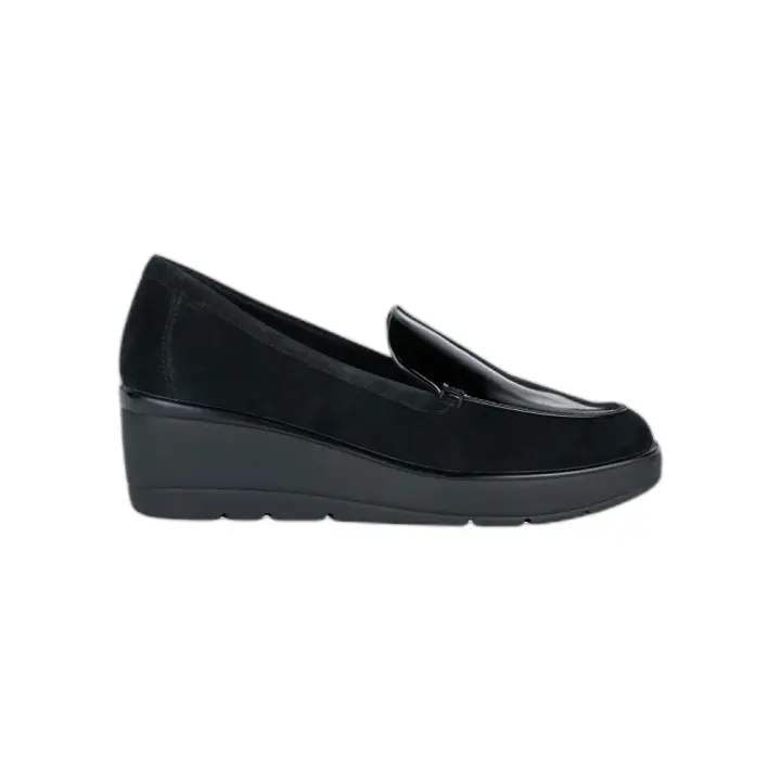 Calzado mujer Zapatos Geox Mocasines Ilde Negro - 1