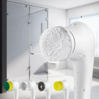 Cabezas De Cepillo De Limpieza Electrónico Para Baño Y Cocina 5pcs Herramientas De Limpieza Prácticas Y Convenientes Para El Hogar Accesorios Eco-amigables - details 1
