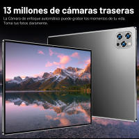 2025 5G Nueva tableta de 10,1 pulgadas Android 20000mAh 16GB Ram 1TB ROM Android 13,0 WiFi 14 Rojo de la tableta nuclear PAD Global - details 3