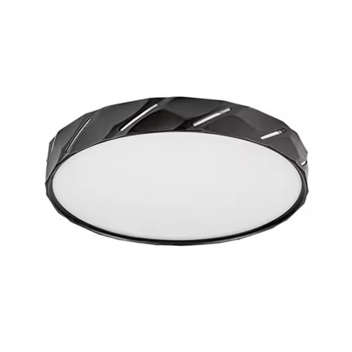 Plafón Redondo LED 25W 4000K Negro mate Metal IP20 NESSIRA 4000K RABALUX - 1