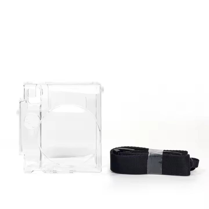 Estuche De Almacenamiento Transparente Para Instax Mini 99 Resistente a Arañazos Y Caídas Funda Protectora De Cristal PC Para Cámara Instantánea L5X3 - 1