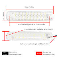 Luz De Techo LED Para Coche 36LED 12V-85V Luz Interior Para Camiones RV Motocaravanas Marítimo Con Interruptor Lectura Nocturna - details 0