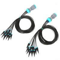 Kit De Riego Automático Para Jardín 10 Piezas Regadímetros Arco Irrigación Eficiente Para Invernadero Macetas Dispositivo De Riego Ahorro De Agua - details 12