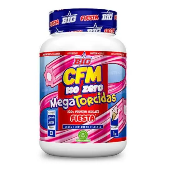 Iso CFM Zero Fiesta MegaTorcidas (1 Kg) BIG NUTRITION - 1