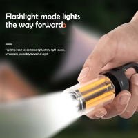Linterna De Camping Multifuncional Portátil Recargable Luz De Trabajo Para Tienda De Camping 5 Modos Impermeable Con Gancho De Emergencia - details 2