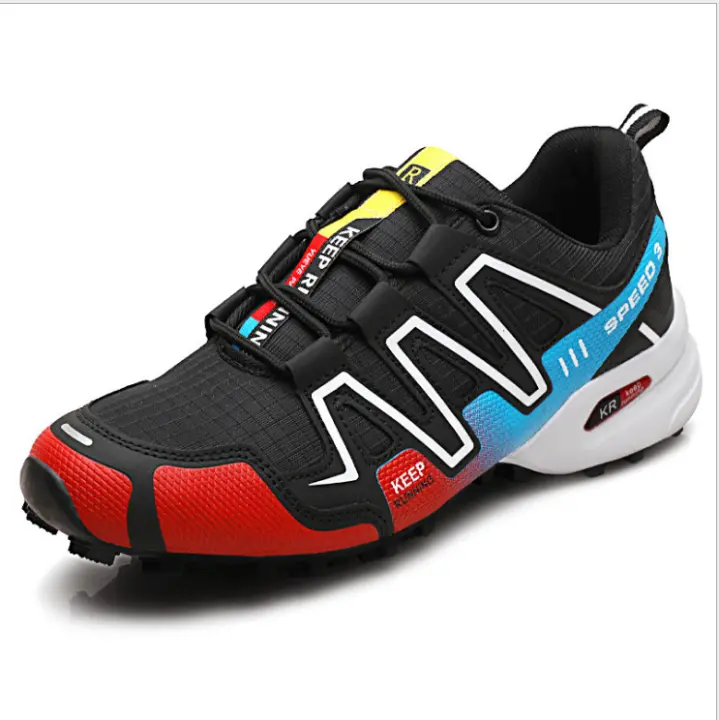 SSITO Zapatos de senderismo impermeables para hombre, Calzado ligero y de Cuero, antideslizante para caminar - 1