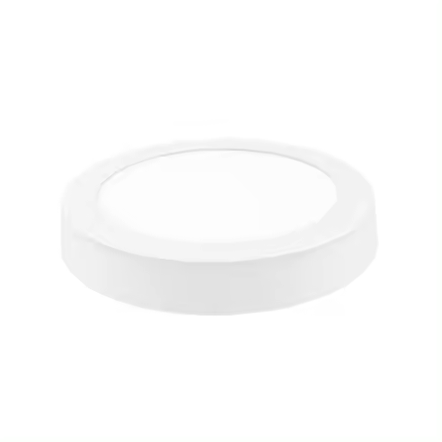 Downlight led superficie redondo blanco matel 18w 6400K - 1