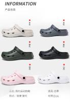 Clogs De Verano Para Hombres Y Mujeres Tallas Grandes 46 47 48 Sandalias De Playa Y Jardín Pantuflas De Hogar Comodidad EVA Unisex - details 6