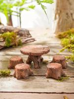 Accesorios De Jardín En Miniatura De Setas Y Árboles Resina Decorativa Para Paisaje Creativo Y Manualidades - details 2