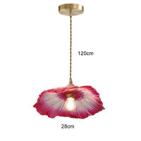 Lámpara Colgante De Vidrio Moderna Cognac Blanco Verde Single Head Para Comedor Dormitorio Café Balconada Estudio Luz LED - details 3