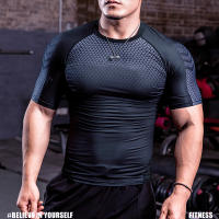 Camiseta De Compresión Berserk Para Hombre Fitness Verano Secado Rápido Gimnasio Impresión Sacrificio Deportiva T-Shirt Elástica Respirable - details 5