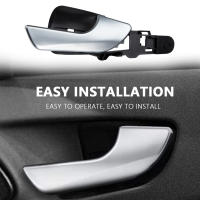 Manija De Puerta Trasera Brillante Para Coche Izquierda/Derecha Alfa Romeo Giulietta 156092161 156092157 Pieza De Interiores Automotrices - details 0