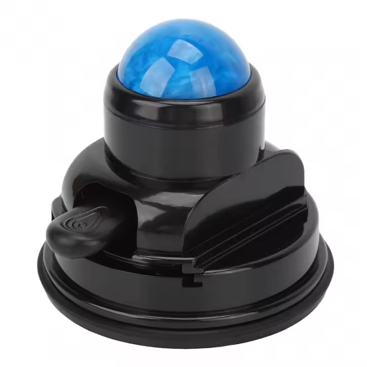 Bola De Masaje Manual Con Ventosa Rotación 360 Grados Montable Bola De Masaje Muscular Wall Massage Roller ABS Aplicación Corporal - 1
