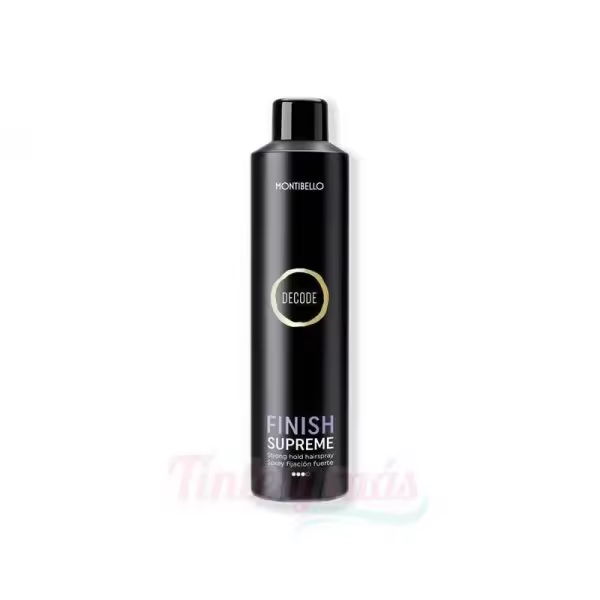 Montibello Decode Finish - Supreme - Spray Fijacion Fuerte 400 Ml - 1
