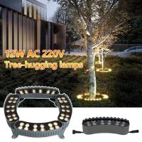 Lámpara De Arbol LED Para Jardín Parque Courtyard Iluminación Decorativa De Escenario De Jardín RGB Fuente De Alimentación AC Protección IP65 Material De Aluminio - details 0