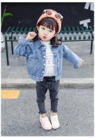Chaqueta De Denim Para Niñas Primavera Otoño Ropa Infantil De Princesa Dulce Talla Adecuada Para Niñas De 1 a 10 Años - details 6