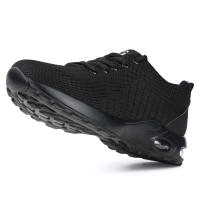 Zapatos De Seguridad Con Suela De Goma Para Hombres Y Mujeres Antipinchazos Transpirables Con Punta De Acero Protección Superior Al Tobillo - details 11
