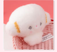 Llavero De Peluche Sanrio Cogimyun Kuromi 10cm Muñeco De Algodón PP Colgante Para Mochila Regalo Para Estudiantes Con Oso Y Nube Kawaii - details 4