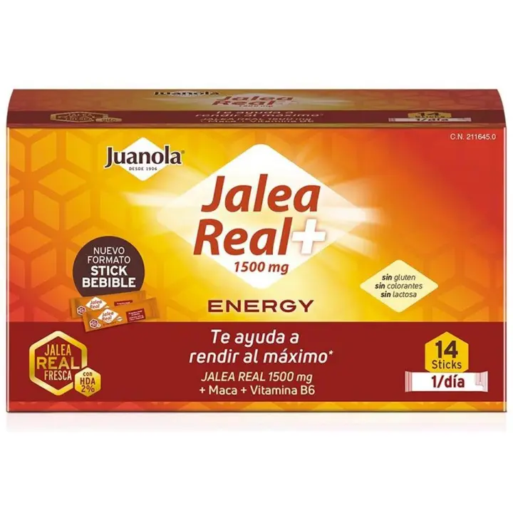 Juanola® Jalea Real Energy Plus 14 Viales - 1