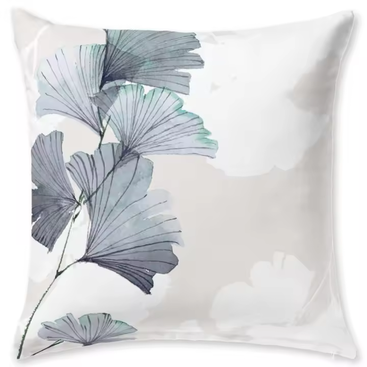 JVR - COJIN ALGODON modelo FLORA COJIN 2 - Tejido 100% Algodón - Estampado digital - Fabricado en España - Medidas 60x60 - 1