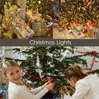 Luces De Hada Solar Impermeables Para Exterior 10m/20m/30m/100Metros Decoración De Navidad Y Fiesta Cinta De Luces LED Autocontenida Para Jardín - details 7