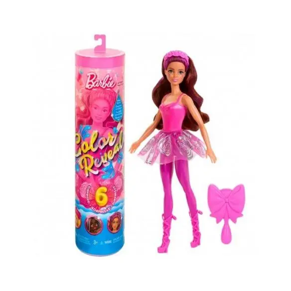 MUÑECA BARBIE COLOR REVEAL BAILARINAS MATTEL - 1