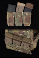 Alfombra De Colgante Frontal Con Inserto Elástico Triplet Pouch 5.56 Accesorios De Equipo Exterior MOLLE Holster Pouch - details 4