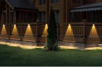 Luz Solar Exterior IP54 Impermeable Bombilla LED Automática Para Iluminación Nocturna Jardín Patio O Balcón Luz De Pared Contemporánea Solar Powered - details 13