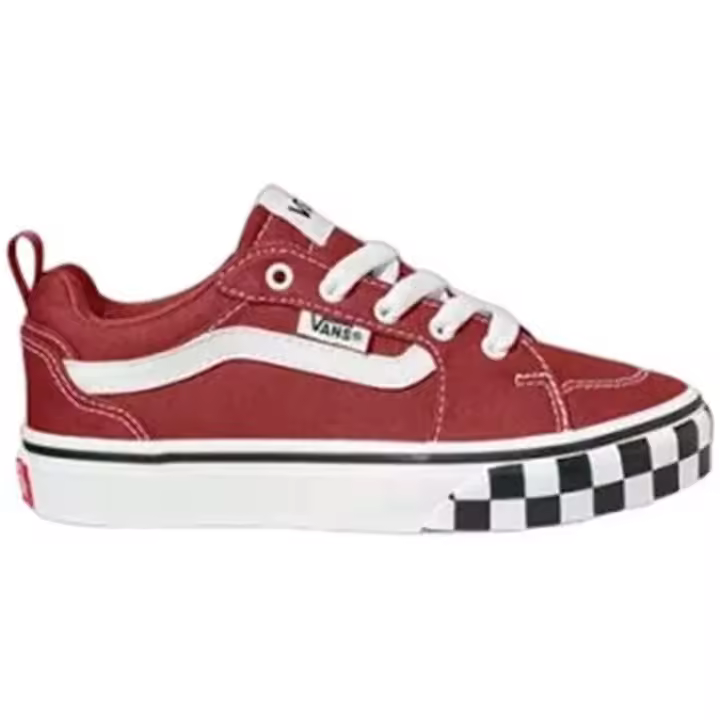 Zapatillas Vans Filmore Check para niños en color rojo - 1