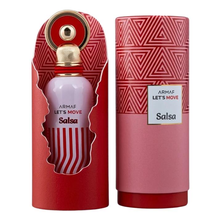 Armaf - Let's Move Salsa Eau de Parfum frutal floral gourmand con bergamota, fruta del dragón y vainilla solar — oferta en Miravia