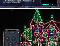 Luces LED Bluetooth WS2812B Dreamcolor RGBIC Addressable Para Fiesta Navidad Boda Decoración Guirnalda USB 5V Impermeable IP65 - details 12