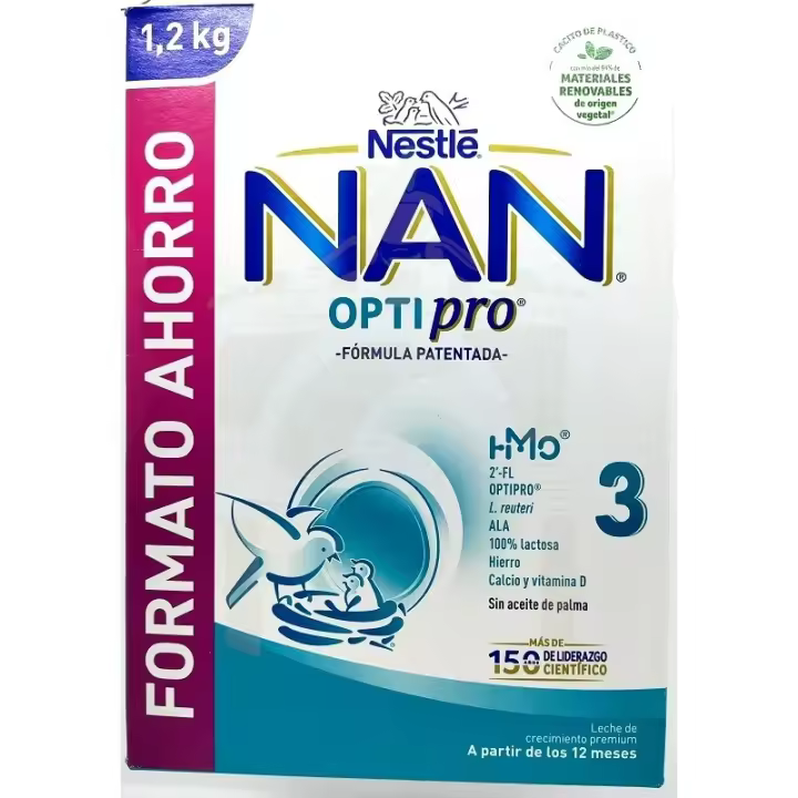 NAN OPTIPRO 3 BIB 6X 2X600G ES - 1